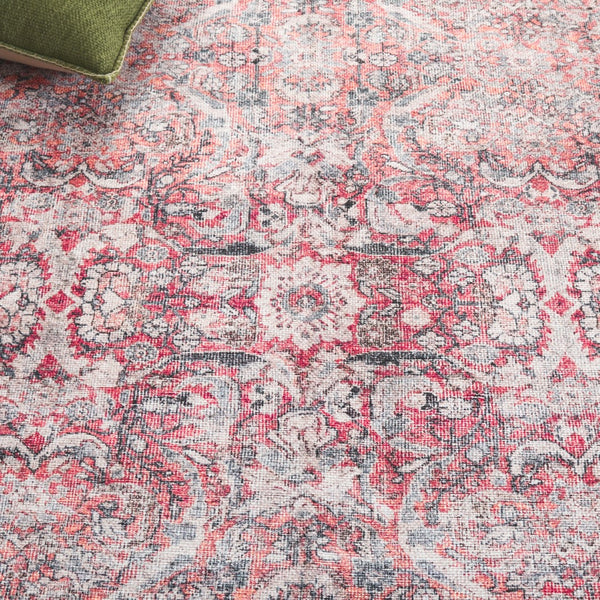 Safavieh Vintage Serapi 604q Red / Orange / Blue Red Orange ,Blue Polyester Chenille Vsp604q-8
