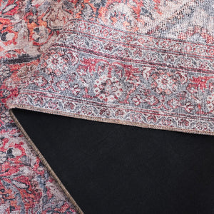 Safavieh Vintage Serapi 604q Red / Orange / Blue Red Orange ,Blue Polyester Chenille Vsp604q-8