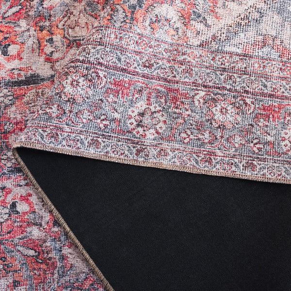 Safavieh Vintage Serapi 604q Red / Orange / Blue Red Orange ,Blue Polyester Chenille Vsp604q-8
