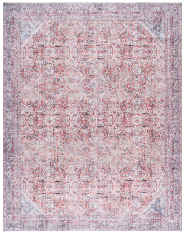 Safavieh Vintage Serapi 604q Red / Orange / Blue Red Orange ,Blue Polyester Chenille Vsp604q-8