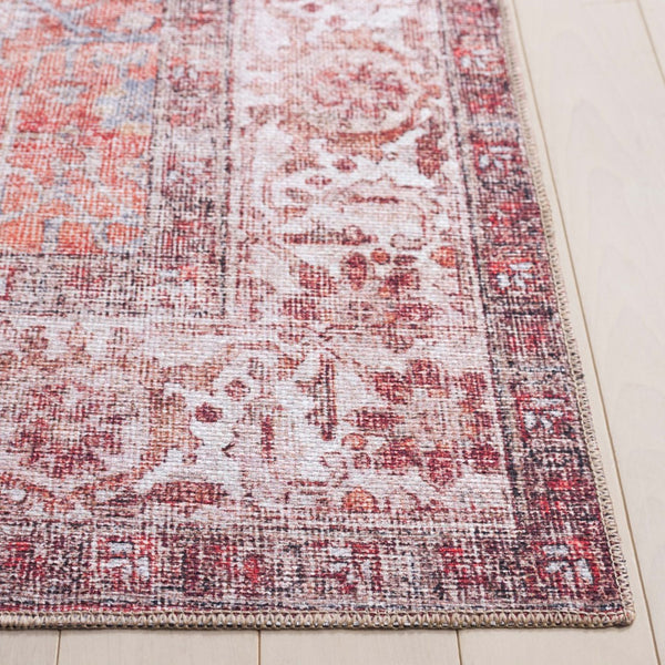Safavieh Vintage Serapi 606q Red / Navy Red ,Navy Polyester Chenille Vsp606q-6