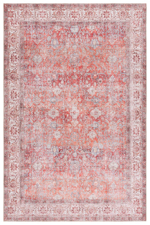 Safavieh Vintage Serapi 606q Red / Navy Red ,Navy Polyester Chenille Vsp606q-6