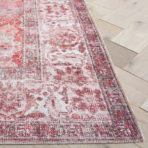 Safavieh Vintage Serapi 606q Red / Navy Red ,Navy Polyester Chenille Vsp606q-8