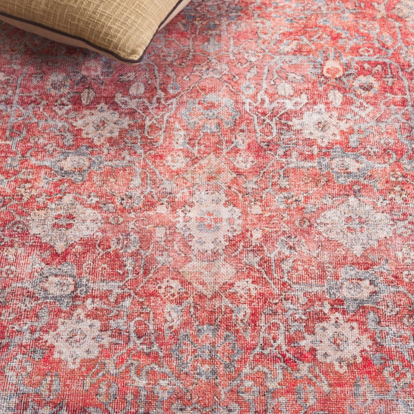 Safavieh Vintage Serapi 606q Red / Navy Red ,Navy Polyester Chenille Vsp606q-8
