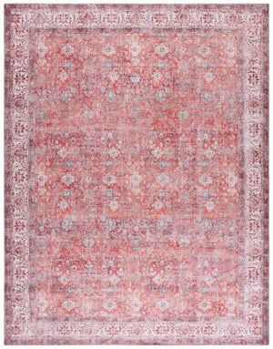 Safavieh Vintage Serapi 606q Red / Navy Red ,Navy Polyester Chenille Vsp606q-8