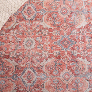 Safavieh Vintage Serapi 608q Red / Blue Red ,Blue Polyester Chenille Vsp608q-5