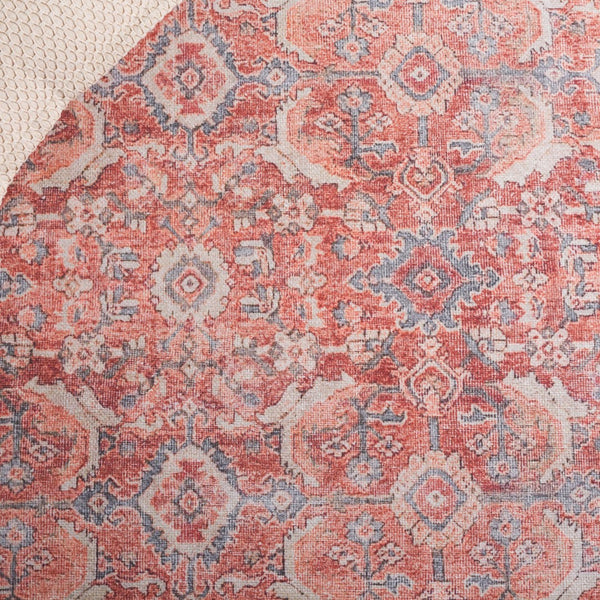 Safavieh Vintage Serapi 608q Red / Blue Red ,Blue Polyester Chenille Vsp608q-5