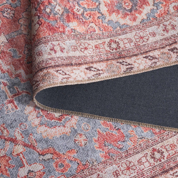 Safavieh Vintage Serapi 608q Red / Blue Red ,Blue Polyester Chenille Vsp608q-5