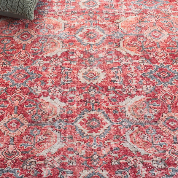 Safavieh Vintage Serapi 608q Red / Blue Red ,Blue Polyester Chenille Vsp608q-9