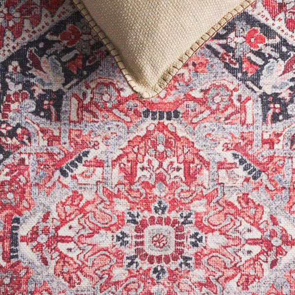 Safavieh Vintage Serapi 610u Pink / Blue Pink ,Blue Polyester Chenille Vsp610u-5
