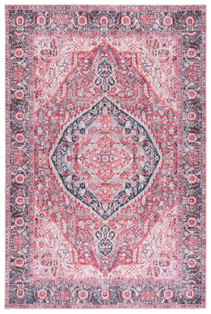 Safavieh Vintage Serapi 610u Pink / Blue Pink ,Blue Polyester Chenille Vsp610u-5