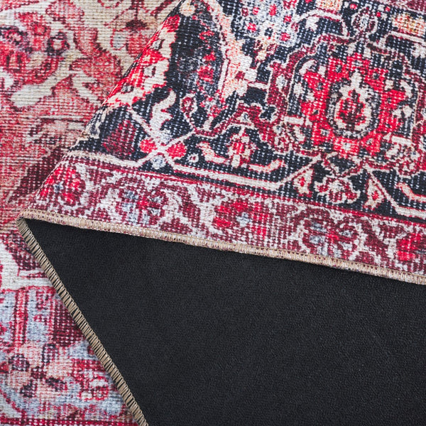 Safavieh Vintage Serapi 610u Pink / Blue Pink ,Blue Polyester Chenille Vsp610u-6