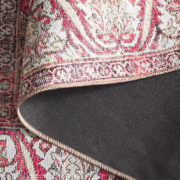 Safavieh Vintage Serapi 612q Red / Light Green Red ,Light Green Polyester Chenille Vsp612q-5