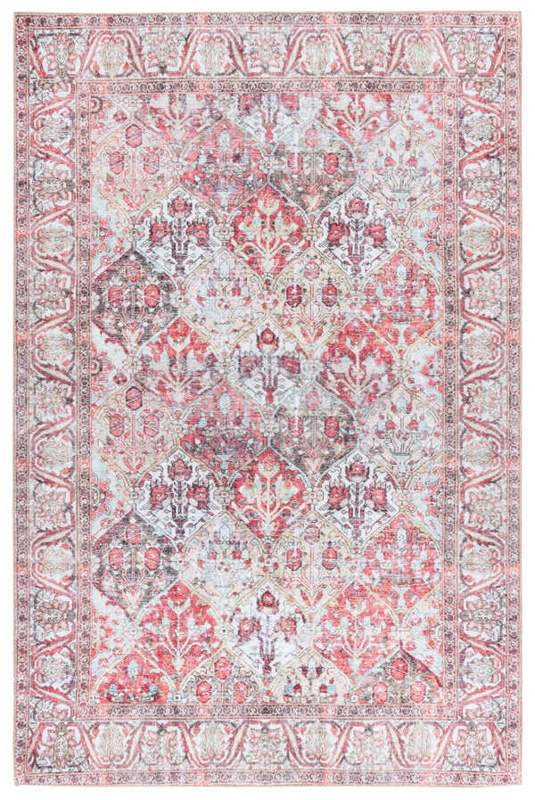 Safavieh Vintage Serapi 612q Red / Light Green Red ,Light Green Polyester Chenille Vsp612q-5