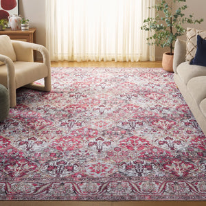 Safavieh Vintage Serapi 612q Red / Light Green Red ,Light Green Polyester Chenille Vsp612q-6