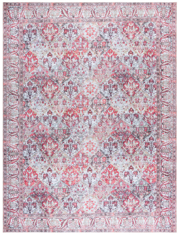 Safavieh Vintage Serapi 612q Red / Light Green Red ,Light Green Polyester Chenille Vsp612q-6