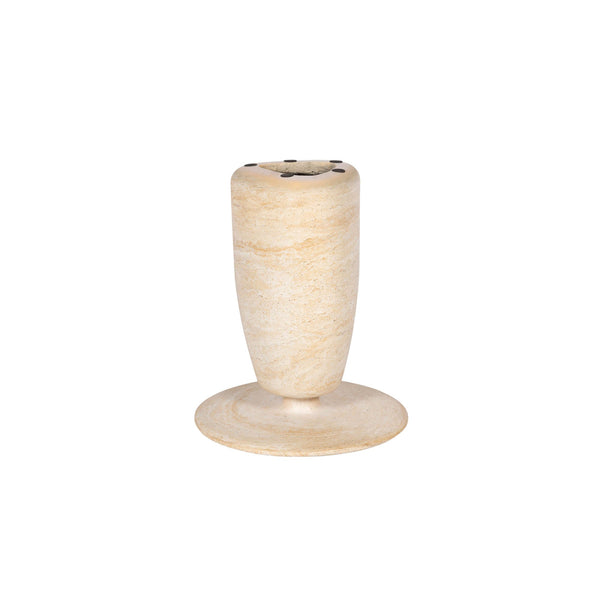 Lh Imports Olympia Side Table - Tall, Stylish Outdoor Accent For Your Home, Ideal For Drinks & Books, Durable Design Beige Concrete Vt076s