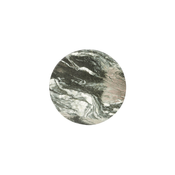 Lh Imports Binx Side Table - Versatile Indoor/Outdoor Accent Table For Drinks, Books & Lamps, Weatherproof Design Green,Grey,White Concrete Vt077