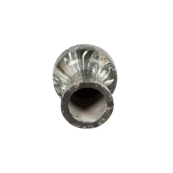 Lh Imports Binx Side Table - Versatile Indoor/Outdoor Accent Table For Drinks, Books & Lamps, Weatherproof Design Green,Grey,White Concrete Vt077