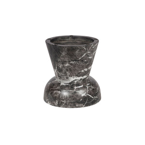 Lh Imports Yves Side Table - Versatile Indoor/Outdoor Furniture For Drinks, Books, Or Lamps - Weather Resistant Black,White,Grey Concrete Vt078