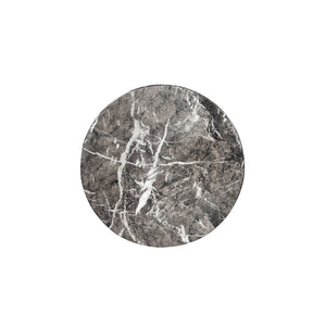 Lh Imports Yves Side Table - Versatile Indoor/Outdoor Furniture For Drinks, Books, Or Lamps - Weather Resistant Black,White,Grey Concrete Vt078