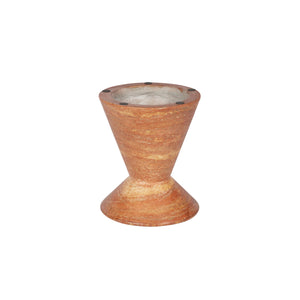 Lh Imports Rumi Side Table - Versatile Indoor/Outdoor Design, Perfect For Home Beautification & All Climates! Orange Concrete Vt079