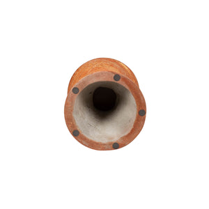 Lh Imports Rumi Side Table - Versatile Indoor/Outdoor Design, Perfect For Home Beautification & All Climates! Orange Concrete Vt079