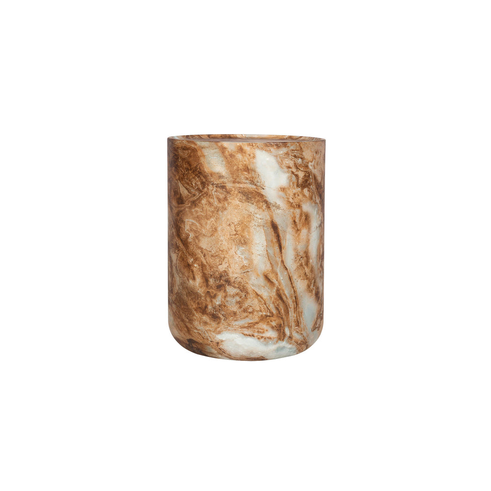 Lh Imports Geri Side Table - Versatile Indoor/Outdoor Seating Stool For Stylish Home Beautification & Comfort Brown,Beige,White Concrete Vt082