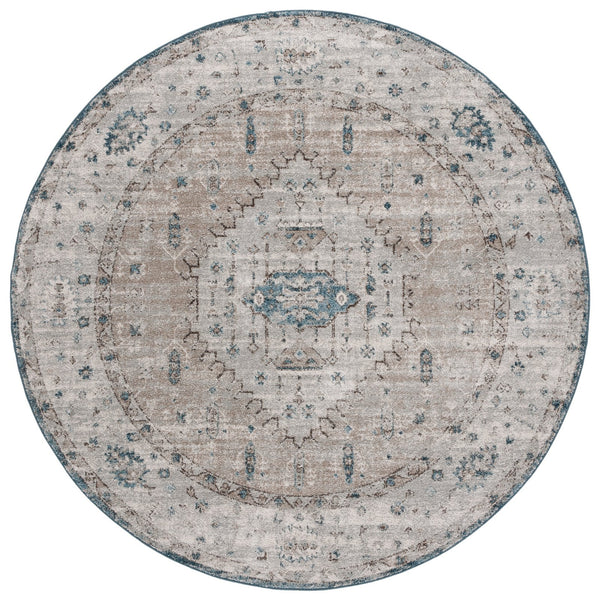 Safavieh Vintage Traditional Area Rug In Elegant Grey And Blue - Luxurious Turkish Craftsmanship For Your Home Grey ,Blue Polypropylene Vta204g-4