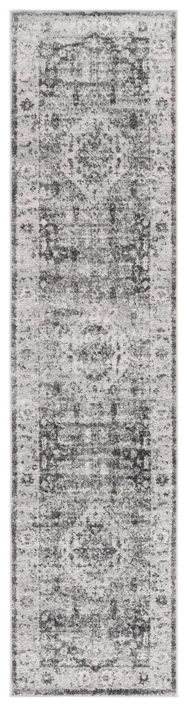 Safavieh Vintage Traditional Area Rug In Elegant Grey And Blue - Luxurious Turkish Craftsmanship For Your Home Grey ,Charcoal Polypropylene Vta204h-5