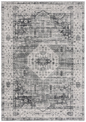 Safavieh Vintage Traditional Area Rug In Elegant Grey And Blue - Luxurious Turkish Craftsmanship For Your Home Grey ,Charcoal Polypropylene Vta204h-5