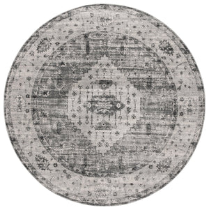 Safavieh Vintage Traditional Area Rug In Elegant Grey And Blue - Luxurious Turkish Craftsmanship For Your Home Grey ,Charcoal Polypropylene Vta204h-5