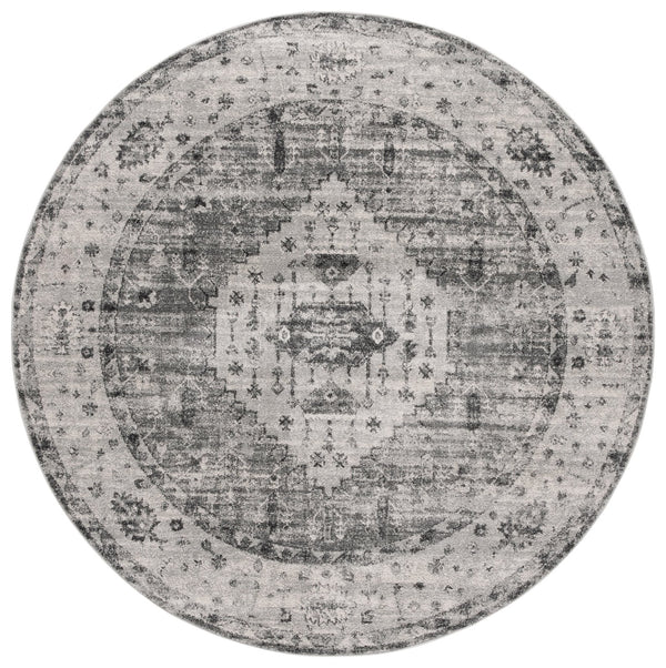 Safavieh Vintage Traditional Area Rug In Elegant Grey And Blue - Luxurious Turkish Craftsmanship For Your Home Grey ,Charcoal Polypropylene Vta204h-5