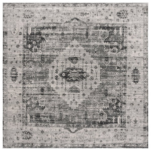 Safavieh Vintage Traditional Area Rug In Elegant Grey And Blue - Luxurious Turkish Craftsmanship For Your Home Grey ,Charcoal Polypropylene Vta204h-5