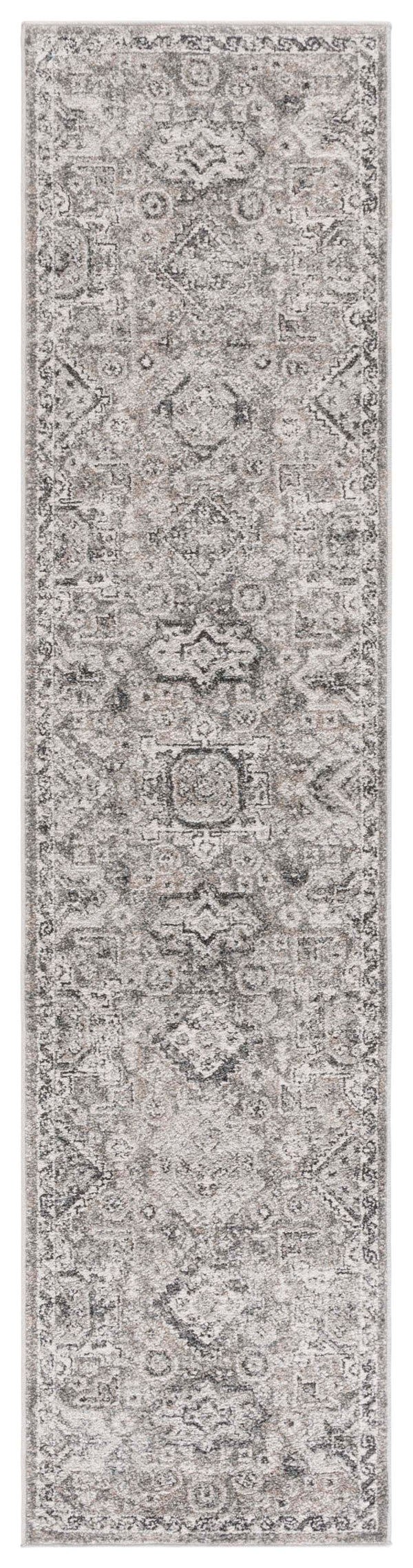 Safavieh Vintage Area Rug - Timeless Elegance With Grey And Beige Tones - Durable Turkish Craftsmanship Grey ,Beige Polypropylene Vta206f-4