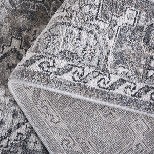 Safavieh Vintage Area Rug - Timeless Elegance With Grey And Beige Tones - Durable Turkish Craftsmanship Grey ,Beige Polypropylene Vta206f-4