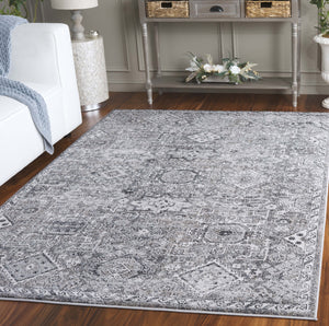 Safavieh Vintage Area Rug - Timeless Elegance With Grey And Beige Tones - Durable Turkish Craftsmanship Grey ,Beige Polypropylene Vta206f-4