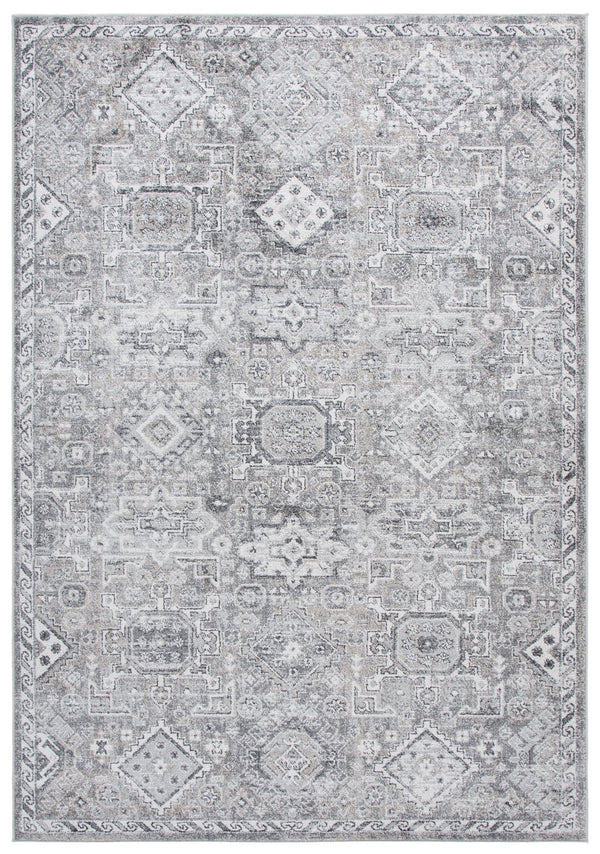 Safavieh Vintage Area Rug - Timeless Elegance With Grey And Beige Tones - Durable Turkish Craftsmanship Grey ,Beige Polypropylene Vta206f-4
