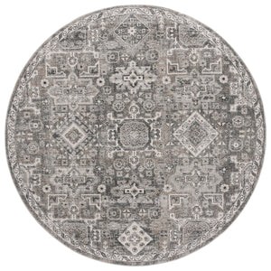 Safavieh Vintage Area Rug - Timeless Elegance With Grey And Beige Tones - Durable Turkish Craftsmanship Grey ,Beige Polypropylene Vta206f-4