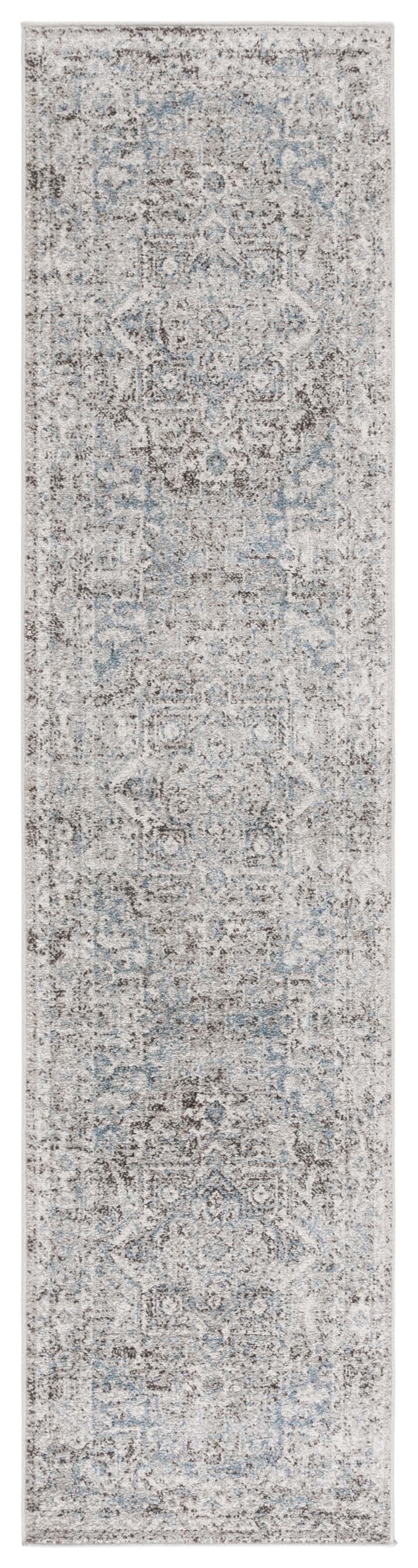Safavieh Vintage Area Rug - Timeless Elegance In Grey And Blue - Perfect For Enhancing Any Home Decor Style Grey ,Blue Polypropylene Vta208f-9