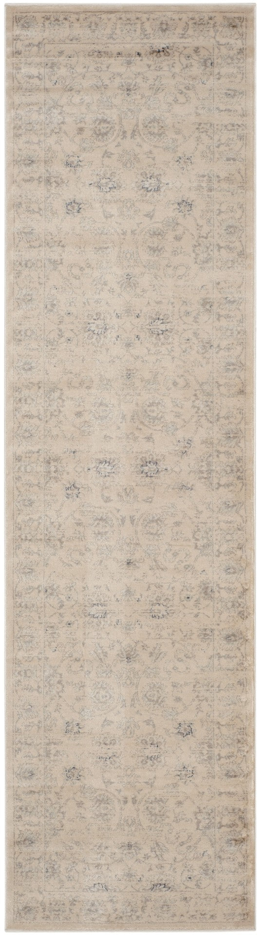 Safavieh Vintage Elegant Area Rug With Traditional Floral Design, Durable Power-loomed Construction, Made In Turkey Creme Polypropylene Pile Vtg430c-35
