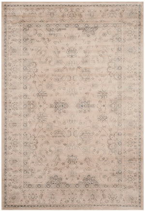 Safavieh Vintage Elegant Area Rug With Traditional Floral Design, Durable Power-loomed Construction, Made In Turkey Creme Polypropylene Pile Vtg430c-35