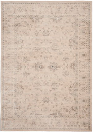 Safavieh Vintage Elegant Area Rug With Traditional Floral Design, Durable Power-loomed Construction, Made In Turkey Creme Polypropylene Pile Vtg430c-35