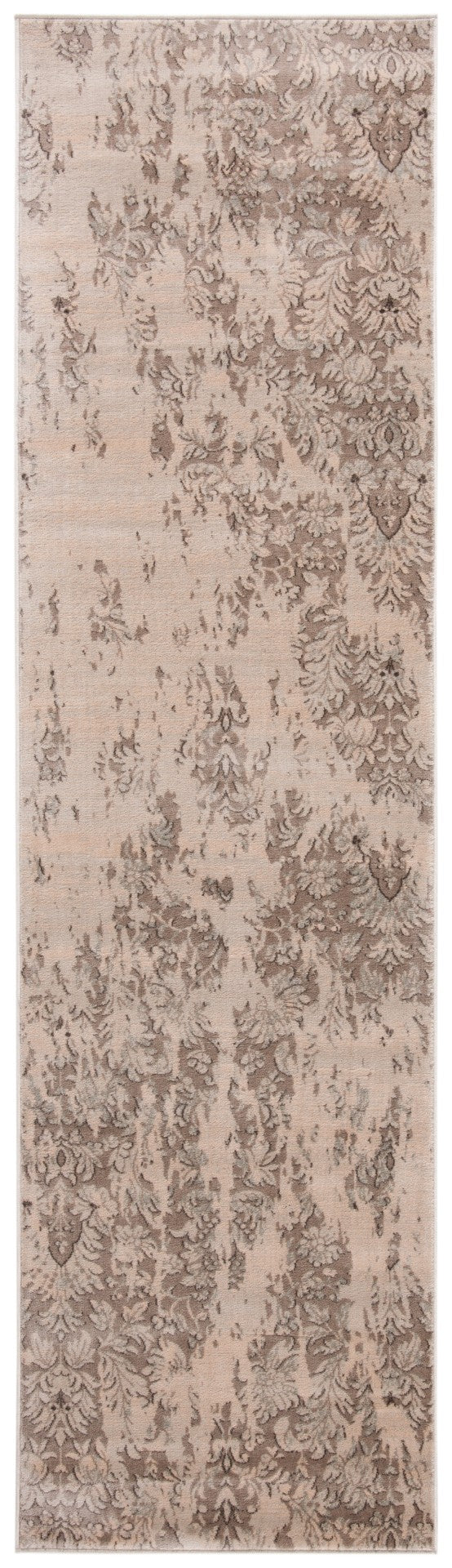 Safavieh Vintage Area Rug – Elegant Traditional Design, Soft Polypropylene Texture, Perfect For Any Room Decor Ivory ,Grey Polypropylene Pile Vtg435f-35