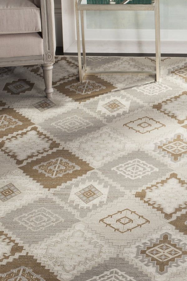 Safavieh Vintage 577m Cream Camel Area Rug - Turkish Power-loomed, Cozy Geometric Design, 5'1" X 7'7" Cream ,Camel Polypropylene Vtg577m-5