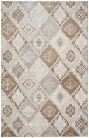 Safavieh Vintage 577m Cream Camel Area Rug - Turkish Power-loomed, Cozy Geometric Design, 5'1" X 7'7" Cream ,Camel Polypropylene Vtg577m-5