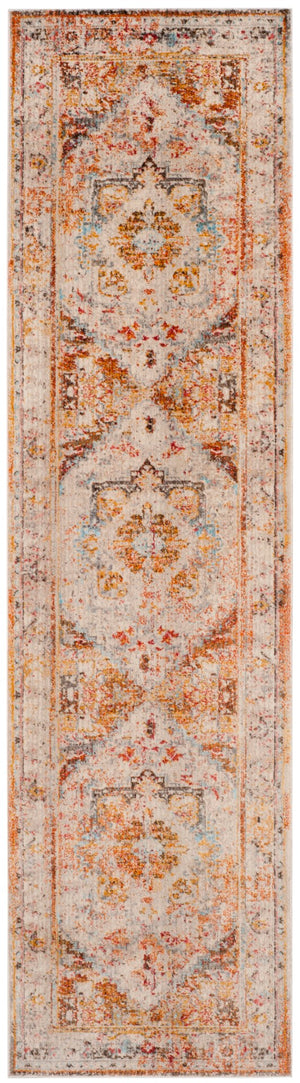 Safavieh Vintage Persian 438 Flat Weave Transitional Rug IIX Cream / Multi VTP438A-28