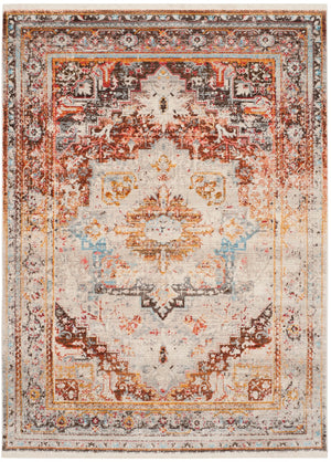 Safavieh Vintage Persian 438 Flat Weave Transitional Rug IIX Cream / Multi VTP438A-5