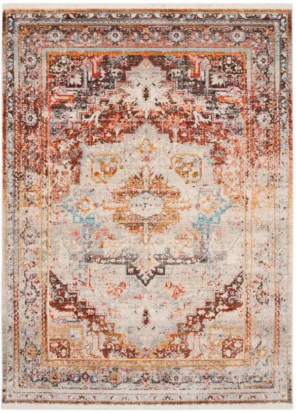 Safavieh Vintage Persian 438 Flat Weave Transitional Rug IIX Cream / Multi VTP438A-5