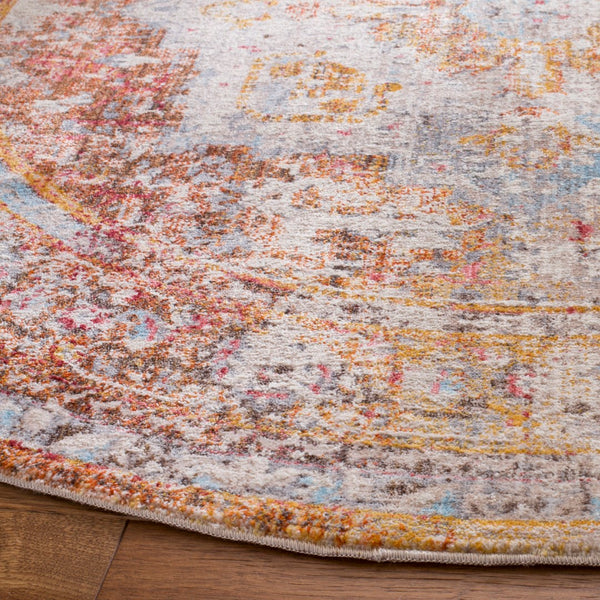 Safavieh Vintage Persian 438 Flat Weave Transitional Rug IIX Cream / Multi VTP438A-5R